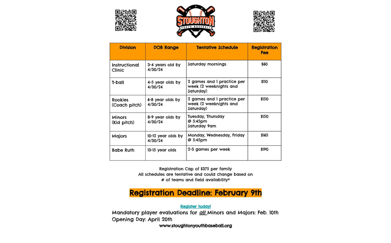 2024 Spring Registration 