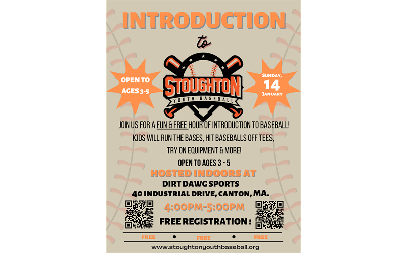 Introduction to Stoughton Youth Baseball